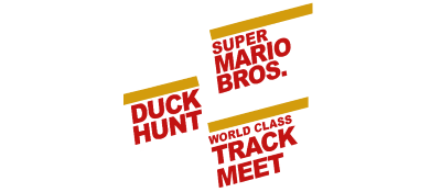 Super Mario Bros. + Duck Hunt + World Class Track Meet (USA) (Rev 1) logo